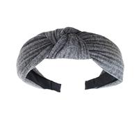 MZRAN Diadema ancha anudada para mujeres y niñas, diseño simple, diadema trenzada de calavera alta para uso diario