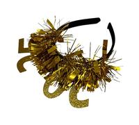 MZRAN Diadema de Año Nuevo para festivales 2025, accesorios para fiestas, festivales, accesorios para fiestas