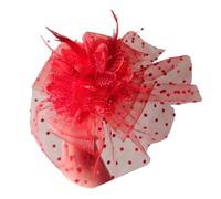 MZRAN Diadema de encaje con lazo y lentejuelas para mujer, estilo francés, vestido de noche, cubierta para el pelo, accesorios para el cabello de fiesta vintage