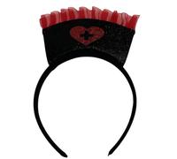 MZRAN Diadema de enfermera para el pelo, diadema única, cómoda, para fiesta de Halloween, accesorios para el cabello, adecuados para mujeres, diadema de enfermera transpirable