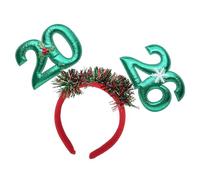 MZRAN Diadema de Nochevieja 2026 con guirnaldas coloridas, accesorio para festivales para adultos y niños, festividades, eventos, reuniones, fiestas, suministros para fiestas