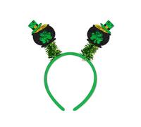 MZRAN Diadema de trébol para el Día de Patricio, varios tipos, para festivales, actuaciones