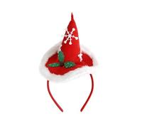 MZRAN Diadema decorativa de Navidad, festival, fiesta, reno/sombrero de Papá Noel, tocado, festival, accesorio de disfraz