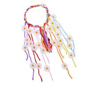 MZRAN Diadema hippie de flores, margaritas, hippie, indio, girasoles, accesorios