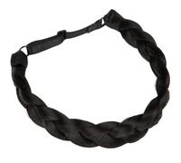 MZRAN Diadema trenzada de alta elasticidad para mujer, accesorio de pelo de moda para mujeres que buscan moda y elegancia