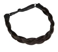 MZRAN Diadema trenzada de alta elasticidad para mujer, accesorio de pelo de moda para mujeres que buscan moda y elegancia