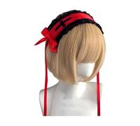MZRAN Diadema única de encaje con volantes con ajuste elástico, adecuada para diferentes tamaños de cabeza, ideal para crear looks dulces o vintage