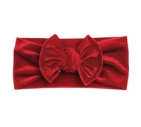 MZRAN Diademas de terciopelo suave para bebés y niñas, cinta elástica para el pelo, accesorios para el cabello, turbante elástico