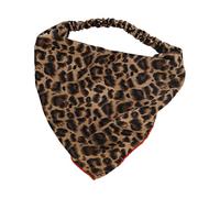 MZRAN Diademas elásticas ligeras de leopardo de moda, elegantes accesorios para el cabello para mujer
