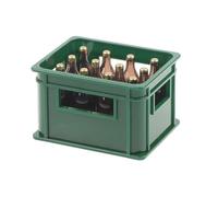 MZRAN Dollhouses - Juego de bebidas de cerveza en miniatura con caja escala 1/12 para exhibición de proyectos de manualidades y muebles entusiastas de los modelos