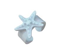 MZRAN Elegante brazalete de estrella de mar con diseños de corriente oceánica para vacaciones y salidas informales, accesorio de vacaciones, talla única, como se describe