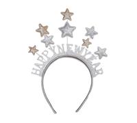 MZRAN Elegante diadema de estrellas adecuada para mujeres y adolescentes, accesorio de disfraz para bodas y fiestas
