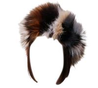 MZRAN Elegante diadema sin alas, suave y delicado, calentadores de muñeca de pelo sintético para decoración de abrigos de invierno, accesorios de fotografía