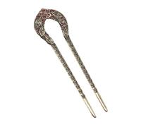 MZRAN Elegante palillo de filigrana de cristal Buyao para niñas, horquilla china antigua tradicional Hanbiuk decorativa para cosplay