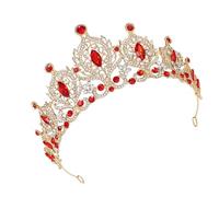 MZRAN Elegantes diademas de fiesta, coronas, aro para el pelo, para cumpleaños, boda, reina, tocado para niñas, espectáculo de escenario