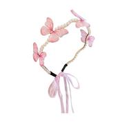 MZRAN Elegantes diademas de mariposa, coronas, aro para el pelo, para cumpleaños, boda, reina, tocado para niñas, espectáculos, disfraz de fiesta