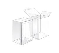 MZRAN Estuche expositor de tarjetas de PVC para coleccionistas, organizador para tarjetas coleccionables, accesorio de envoltura impermeable, funda protectora