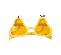 MZRAN Friendly Eyewear Hawaiian Fruit Designs Accesorio de disfraz ideal para actuaciones de escenario de cosplay y viajes, lentes de sol compactos de viaje