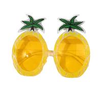 MZRAN Friendly Eyewear Hawaiian Fruit Designs Accesorio de disfraz ideal para actuaciones de escenario de cosplay y viajes, lentes de sol compactos de viaje