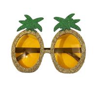 MZRAN Friendly Eyewear Hawaiian Fruit Designs Accesorio de disfraz ideal para actuaciones de escenario de cosplay y viajes, lentes de sol compactos de viaje
