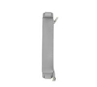 MZRAN Funda de piel sintética con bandas elásticas ajustables para cuaderno de tapa dura, funda de piel sintética para cuaderno, diario, correa de piel sintética, gris