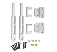 MZRAN Juego de actualizaciones de suspensión de aluminio, sistemas de conversión pequeños de alta resistencia, instalación simple para 1/12 MN82 82s 82Pro, accesorios de coche fáciles de instalar