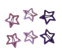 MZRAN Lindo juego de pinzas para el pelo con diseño de estrella, horquillas para todo el cabello, lindas horquillas para el pelo Y2K para niñas