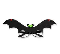 MZRAN Llamativa diadema de murciélago con ojos divertidos, disfraz de Halloween, accesorio de cosplay, decoración para niños, gafas de murciélago novedosas