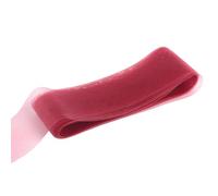 MZRAN Malla de malla elástica para celebración de Navidad, 101,6 cm, correa de gasa de tul colorida, accesorios de tocado, Burdeos, Talla única