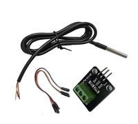 MZRAN Módulo de sensores de temperatura, placas de desarrollo, protocolos de comunicación de 1 cable, módulo de sensores de temperatura impermeable