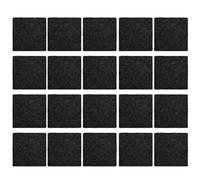 MZRAN Paquete de 20 insertos de filtro de carbono de fácil reemplazo para la zona de la basura de cocina, olores y pedal de pie