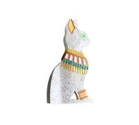 MZRAN Pinza de acetato para el pelo de gatos egipcios, pinza de mandíbula de gatos dulces, accesorio de uso casual, elegante herramienta de peinado para mujeres de moda