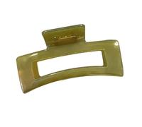 MZRAN Pinza grande de 10,2 cm para cabello grueso, rectangular, pinza cuadrada para el cabello, accesorios antideslizantes para el cabello para mujeres