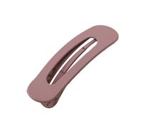 MZRAN Pinza para el pelo de color mate, simple y plana, para mujeres y niñas, con flequillo lateral, para uso diario, decoración para el cabello