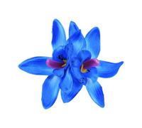 MZRAN Pinza para el pelo de flores de tela elegante, horquilla para niñas, pasadores laterales, herramienta para modelar el cabello femenino, decoración para el cabello