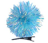 MZRAN Pinza para el pelo de oropel creativa con purpurina y bolas brillantes, horquillas para el pelo para niñas, tendencia de los años 2000