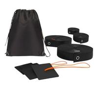 MZRAN Portables - Marcadores de línea de voleibol de playa, juego profesional de nailon con estacas de anclaje, bolsa de almacenamiento, marcadores de voleibol de alta visibilidad