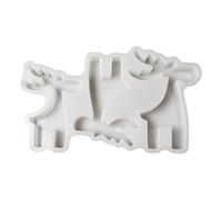 MZRAN Resina epoxi resistente para creación, accesorio de jabón de silicona portátil para manualidades y regalos de festivales