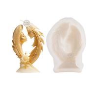 MZRAN Romance Wing - Herramienta de silicona para bodas, parejas, regalo de materiales de grado alimenticio