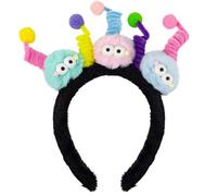 MZRAN Sombrero de cumpleaños para mujer, colorido y elegante, accesorios para fiesta de cosplay, diadema elegante