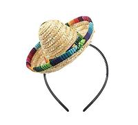 MZRAN Sombrero, diadema, tocado mexicano, festival, fotografía, accesorios para adultos, niños, fiestas, carnavales, disfraz