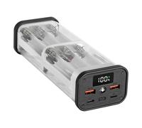 MZRAN Soporte de batería de instalación rápida con diseño sin soldadura para 12 celdas 18650, materiales, protección contra sobrecargas, no soldadura, paquete de batería