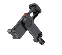 MZRAN Soporte de cámara de acción para teléfono con múltiples ángulos con 2 zapatas frías para micrófono externo, accesorio de iluminación, montaje de ABS para smartphone