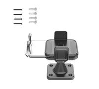 MZRAN Soporte de pared multiusos para teléfono, instalación vertical compacta, se adapta a todos los dispositivos móviles, cocina, dormitorio, gestor, ahorro de espacio, paréntesis de teléfono