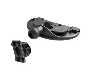 MZRAN Soporte de teléfono ABS para coche, para ranura de disco compacta, superficies antideslizantes, no bloquea el salpicadero, mejora la conducción, soporte compacto para ranura de disco