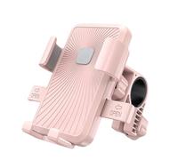 MZRAN Soporte de teléfono para bicicleta a prueba de golpes, absorbe los golpes, para manillar de motocicleta, bicicletas, teléfonos inteligentes de 4.7 a 7.2 pulgadas, soporte de abrazadera mejorado