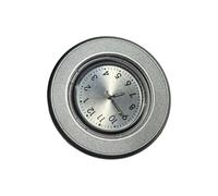 MZRAN Soporte de teléfono para coche con reloj de salpicadero, apto para salpicadero, construcción de aleación de aluminio, soporte de teléfono de coche