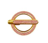 MZRAN Soporte plegable para teléfono con soporte ajustable de 360 grados, diseño de broche brillante para agarre de dedo de teléfono para teléfonos inteligentes