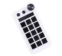 MZRAN StreamDeck - Teclados visuales LCD, botón 15 controlador de creación de contenido en vivo, botón de aduana para teclados de PC