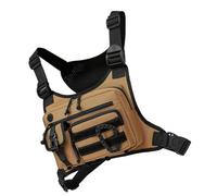MZRAN Tacticals - Juego de bolsas para el pecho Molles, para correr, para hombre, Brown, One Size